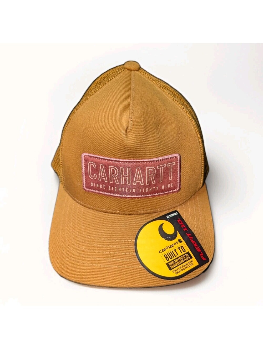 Carhartt Hat Rugged Flex Canvas Mesh-Back 1889 Patch Model AH6130–M One Size New